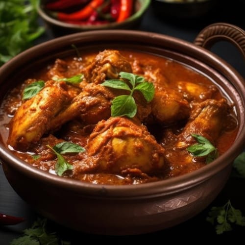 Andhra Chicken.