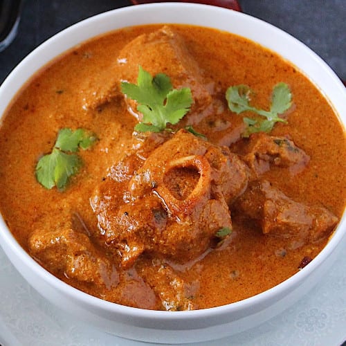 Hyderabadi Goat Korma.