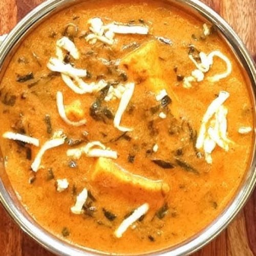 Malai Methi Paneer.