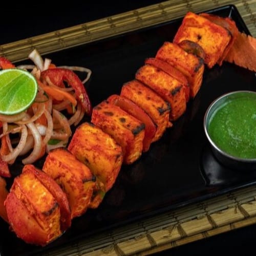 Paneer Tikka Kebab.