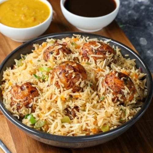 Manchurian - Fried Rice.
